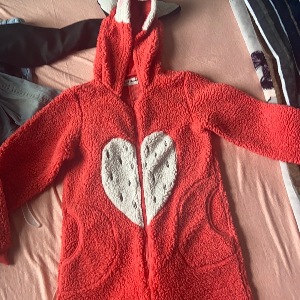 A pink onesies